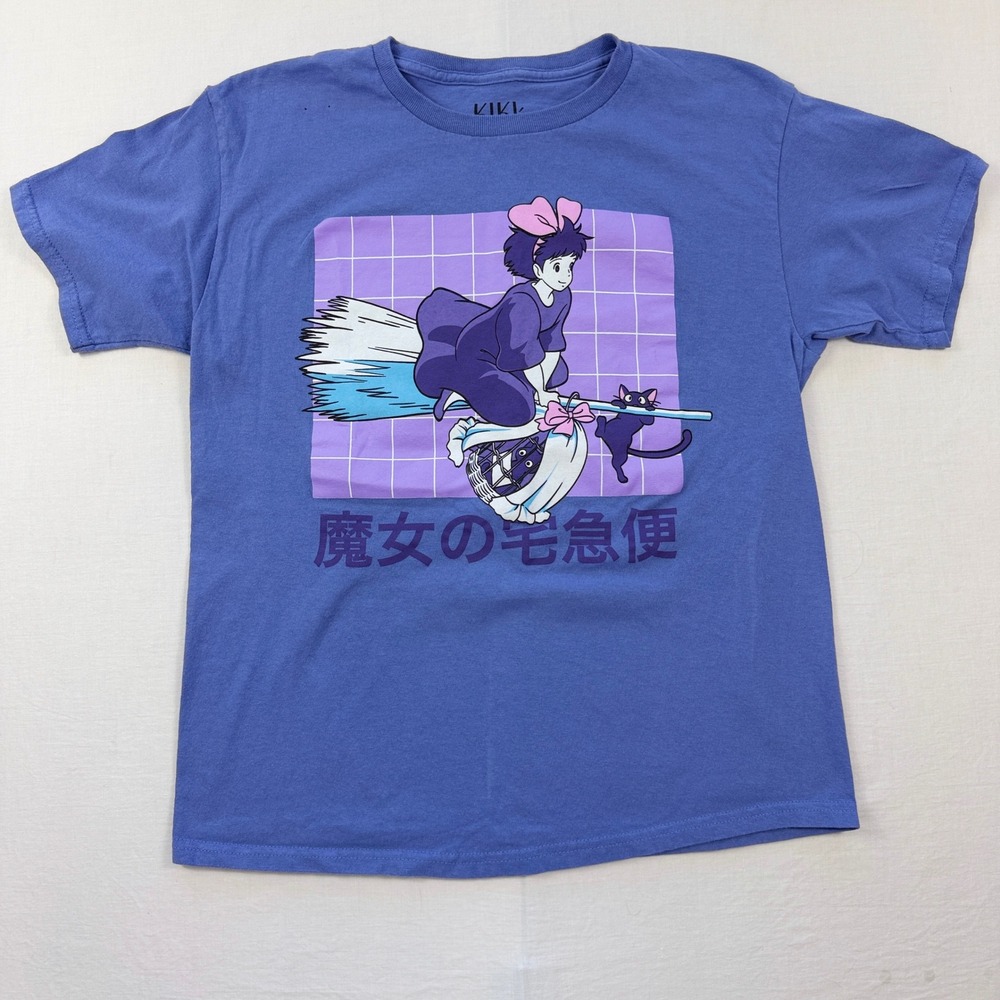 Her Universe T-Shirt Womens Small Blue Kikis Delivery Service Studio Ghibli Tee